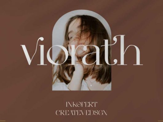 Viorath Modern Serif Font