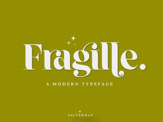 Fragille Modern Typeface