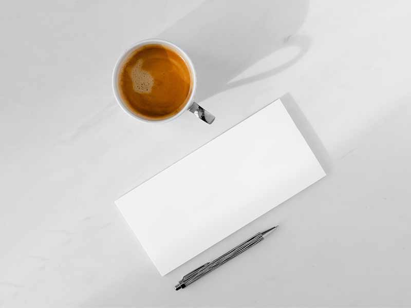 free paper notebook mockup