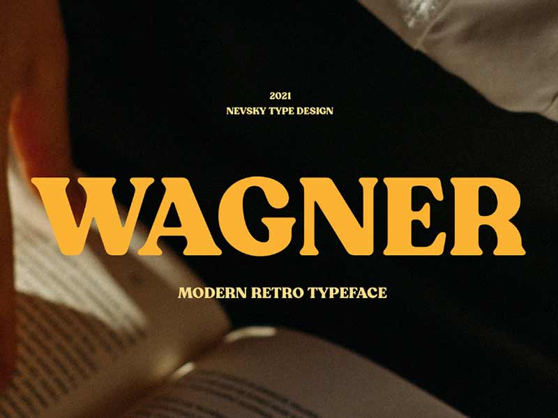 NT Wagner free modern serif font