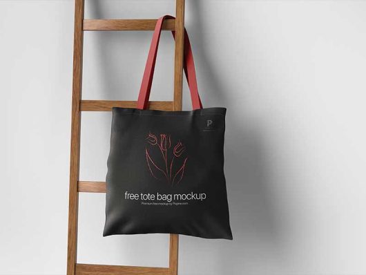 Hanging Tote Bag Mockup