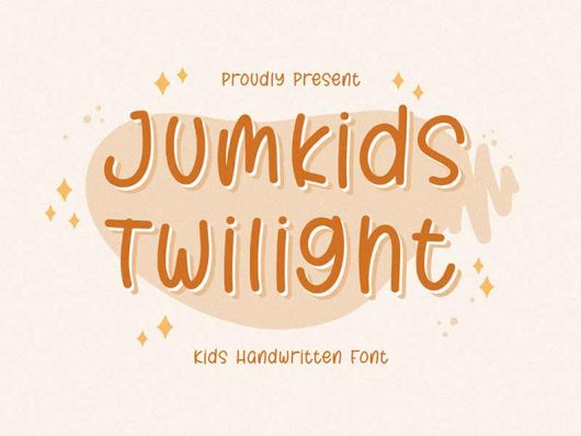 Jumkids Twilight Font