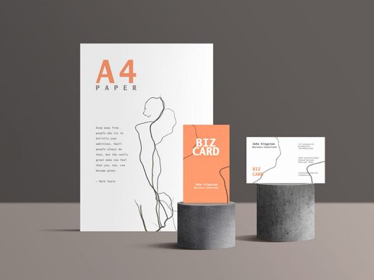 Branding Stationery Mockup Branding Stationery Mockup