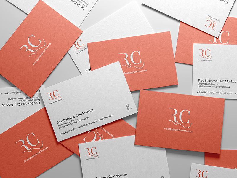 free business card mockup