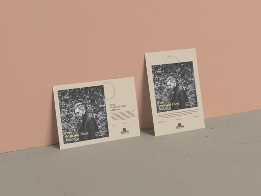 Postcard Flyer Mockup Postcard Flyer Mockup