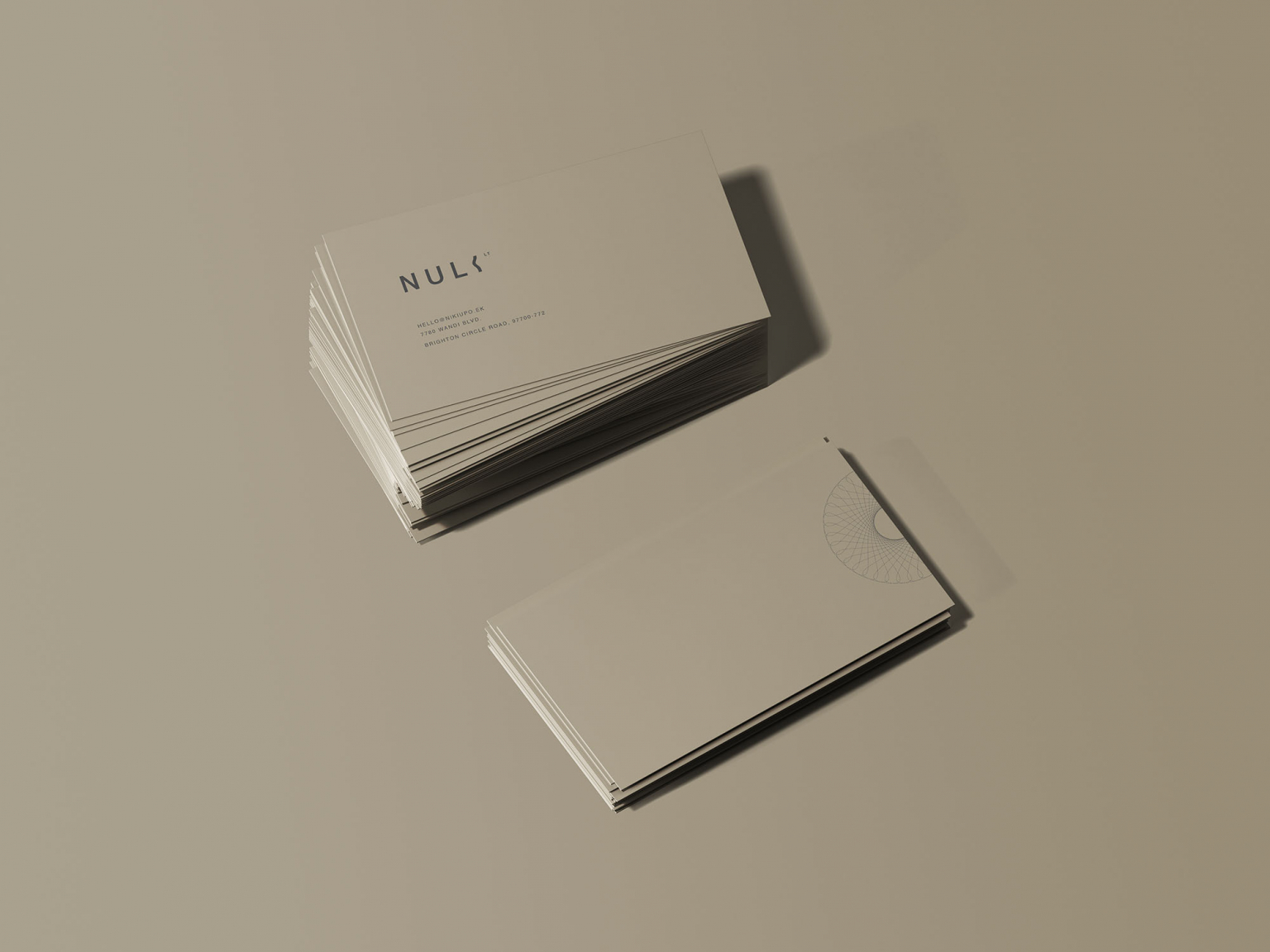 free branding business card mockup