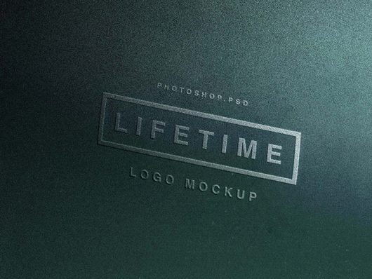 Embossed Logo Mockup