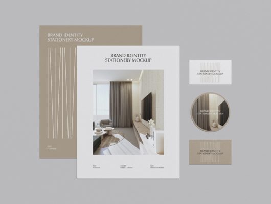 Brand Identity Stationery Mockup