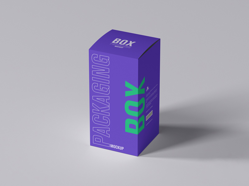 Premium Product Packaging Box Mockup