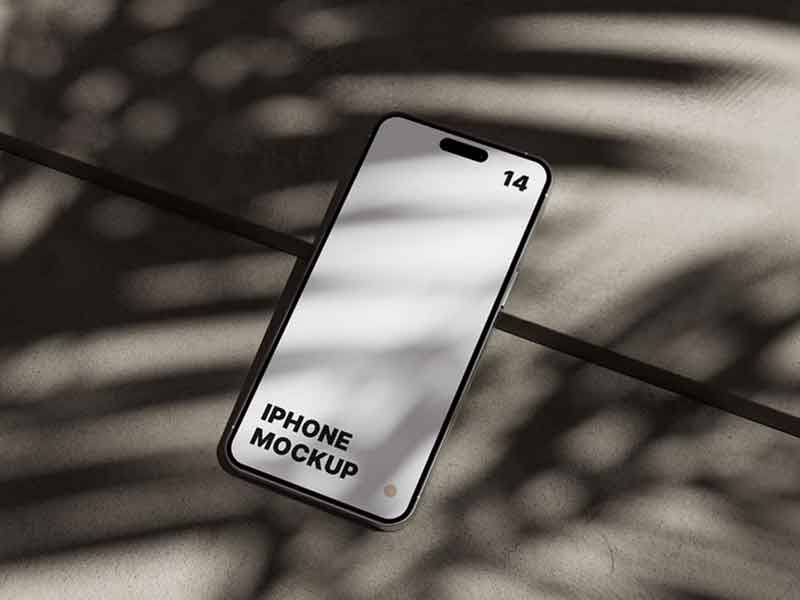 free iphone 14 pro max mockup