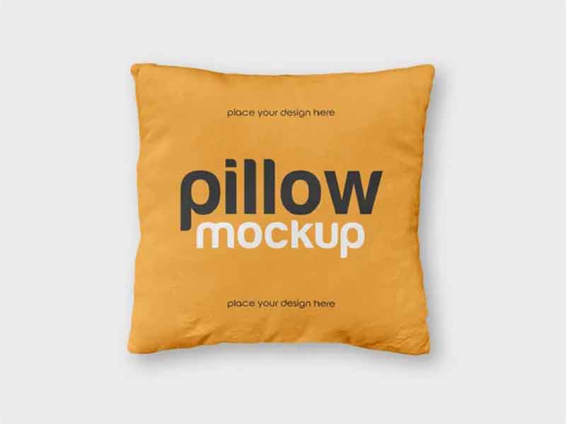 free pillow mockup