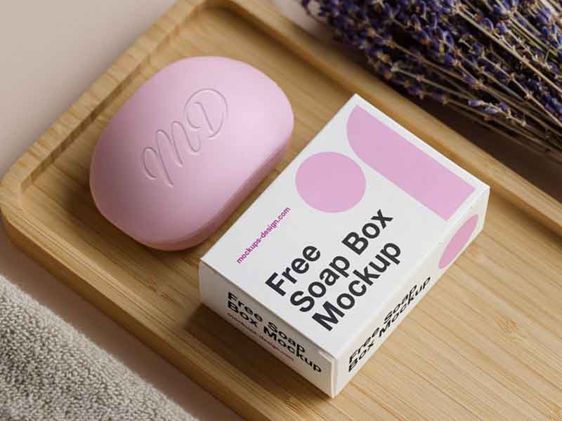 free soap box mockup