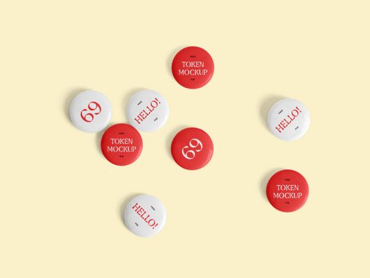 Circle Tokens Mockup
