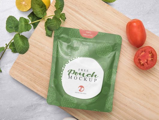 Free Sealed Sachet Mockup Free Sealed Sachet Mockup