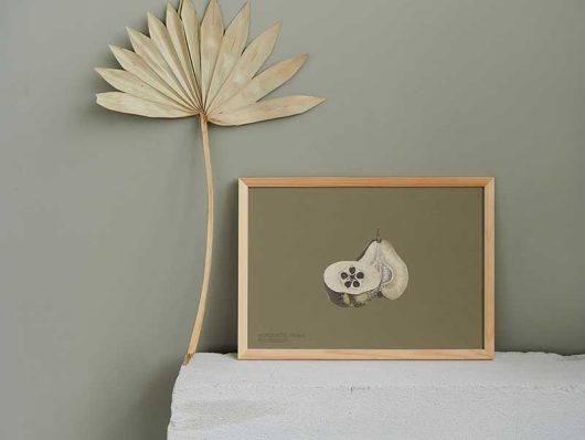 Horizontal Wooden Frame Mockup Horizontal Wooden Frame Mockup