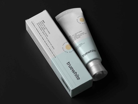 Toothpaste Packaging Mockup Toothpaste Packaging Mockup
