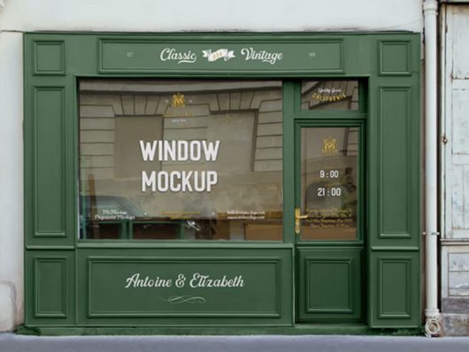 Free Storefront Mockup Free Storefront Mockup