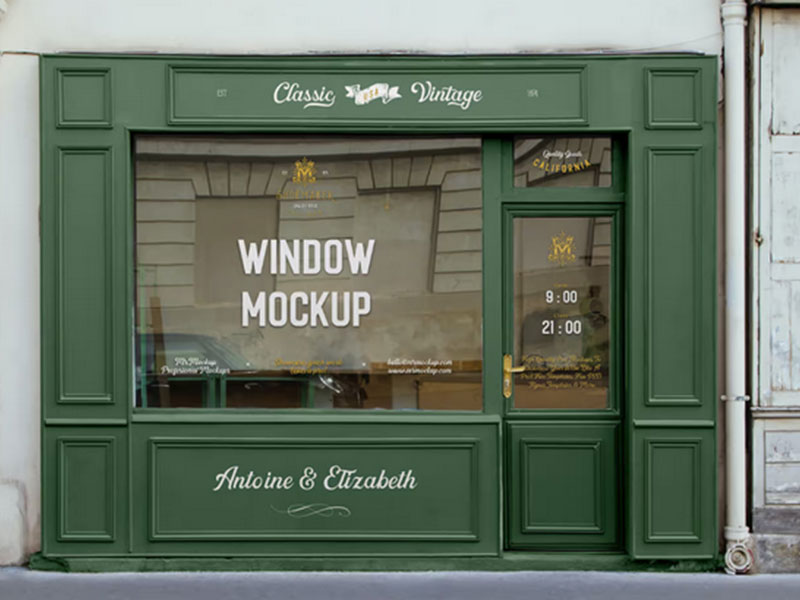 Free Storefront Mockup