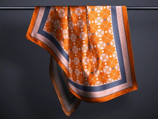 Free Silk Scarf Mockup Free Silk Scarf Mockup