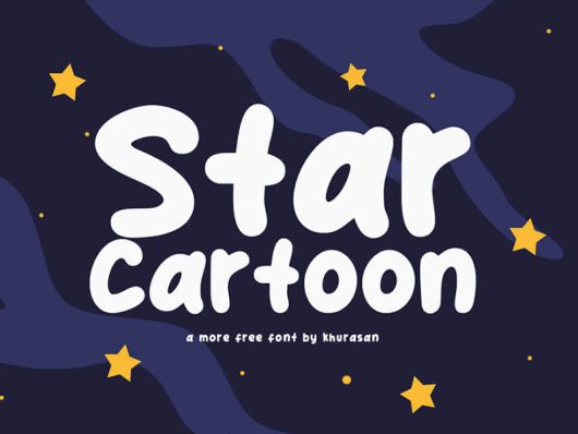 Star Cartoon Free Font Star Cartoon Free Font