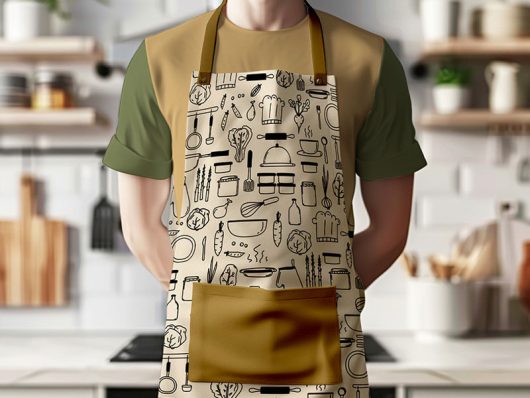 Free Apron PSD Mockup Free Apron PSD Mockup
