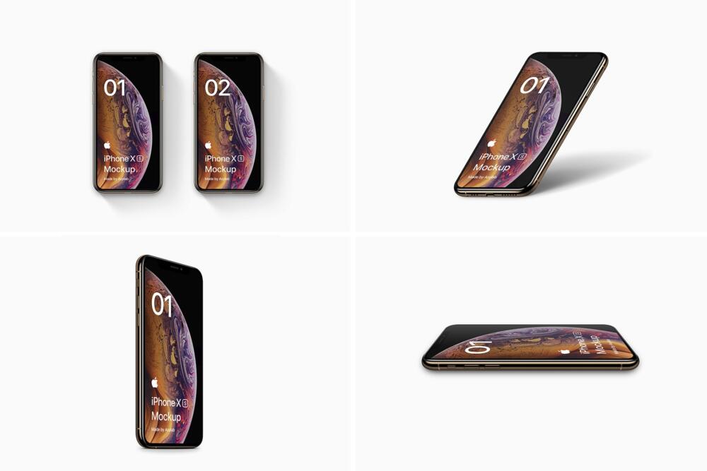 4 Mockups Scenes