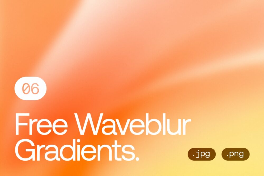 6 Waveblur Gradients
