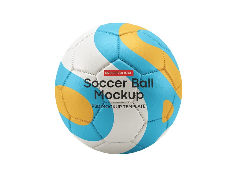 American Professional Soccer Ball Mockup