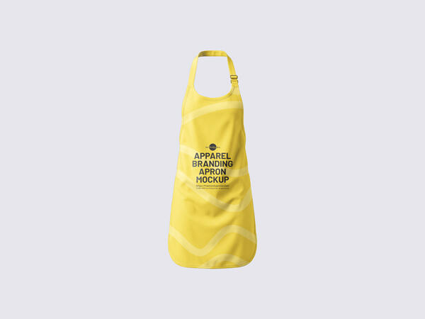 Apparel Branding Apron Mockup