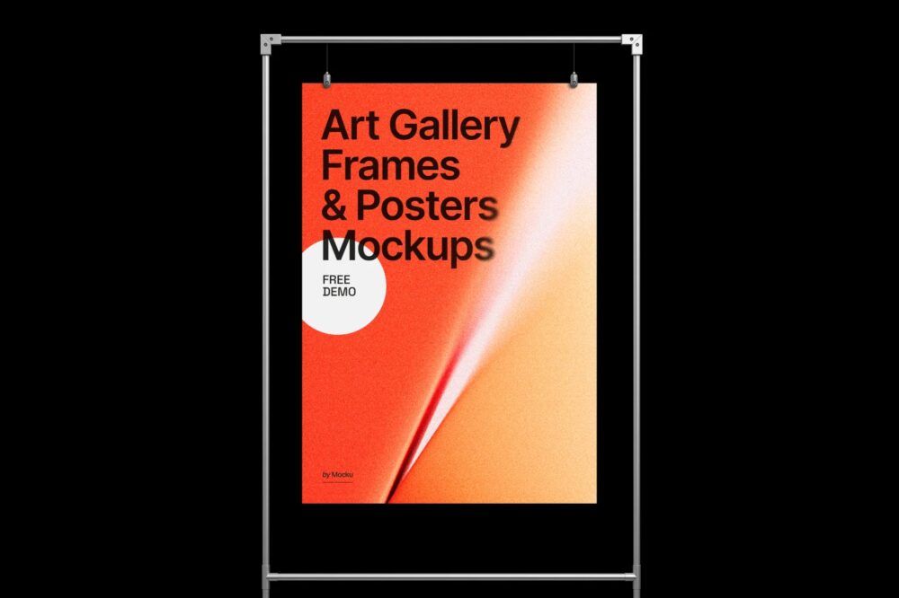Art Gallery Frames & Posters Mockups (DEMO)