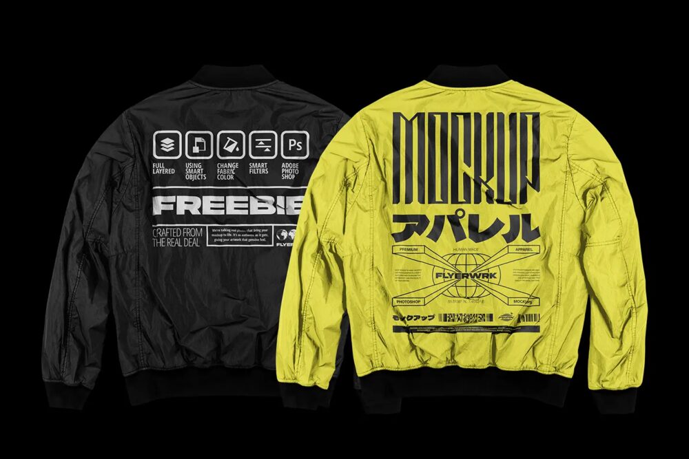 Bomber Jacket Mockup