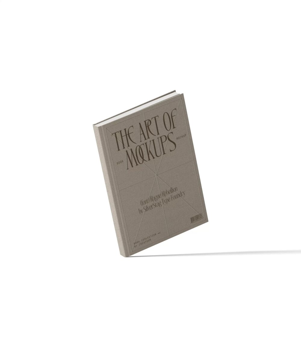 Book Mockup V26 Front View | Mockup store
