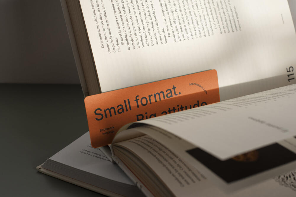 Bookmark Mockup Set (DEMO A)