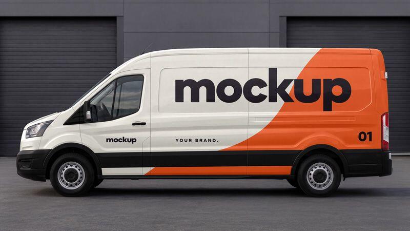 Cargo Van Mockup