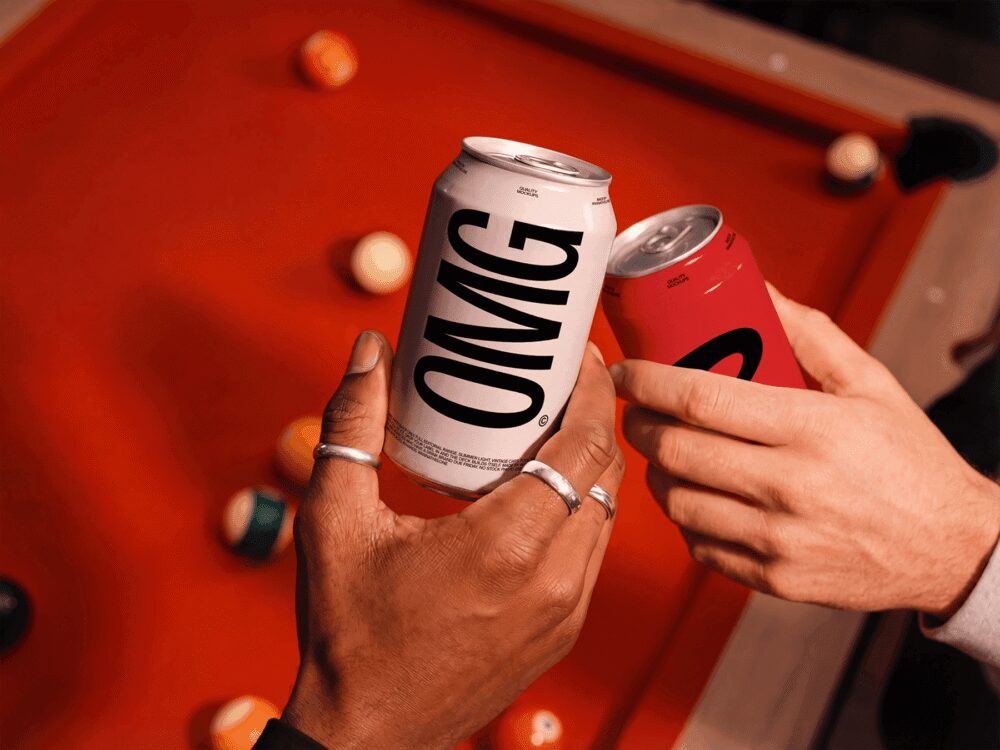 Cheers Can Mockup by Pool Table