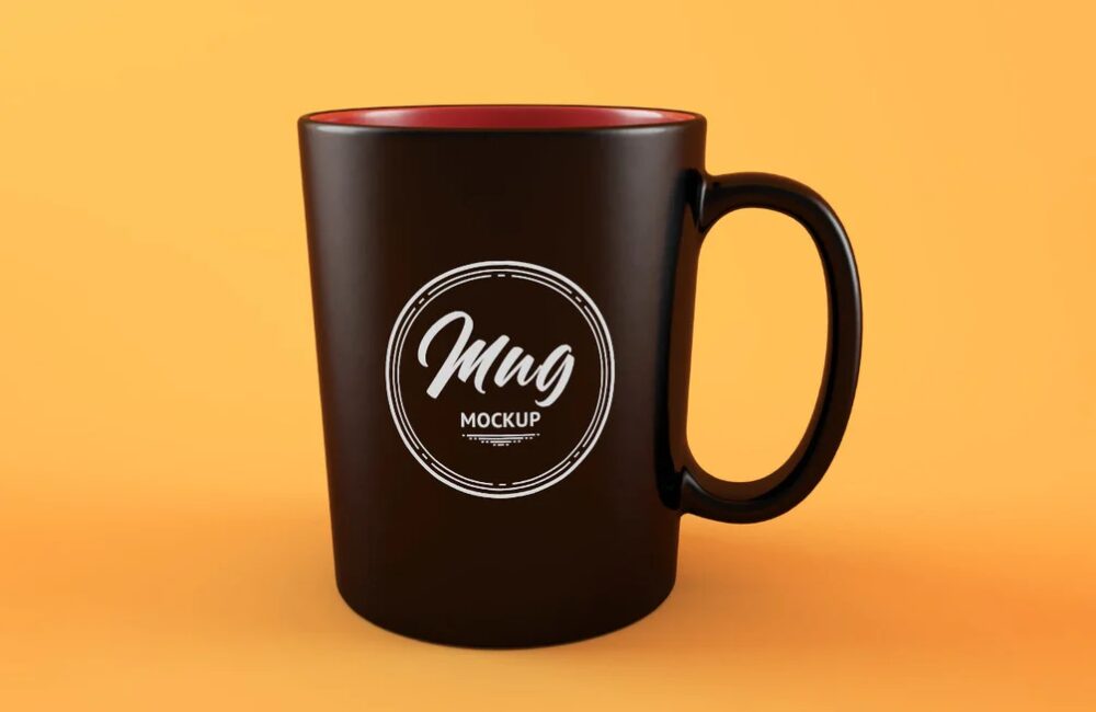 Clean Coffee mug mockup