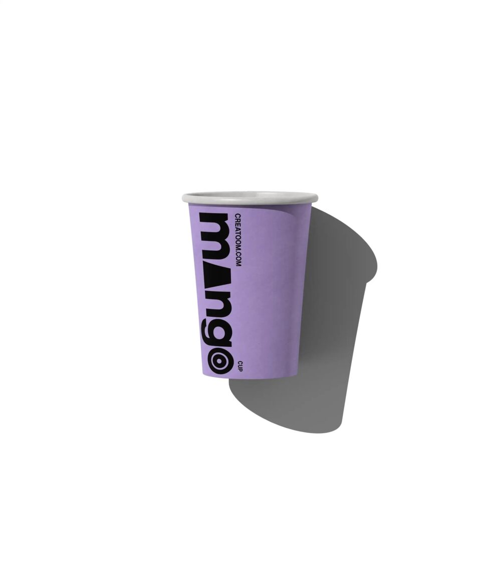 Coffee Cup Mockup V6 Top View | Mockup store