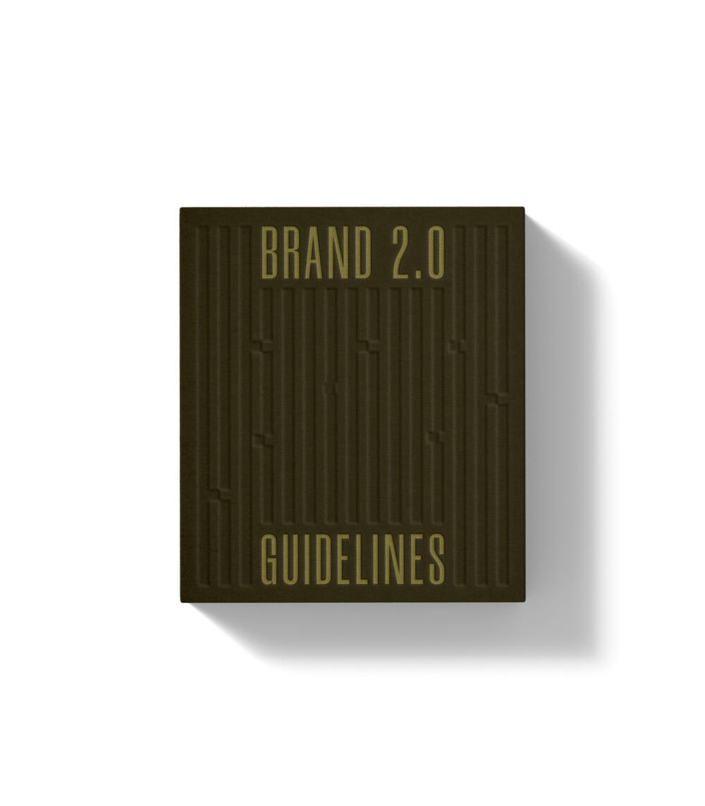 Cover Brand Guidelines Book V1 Mockup Top View | Mockup store