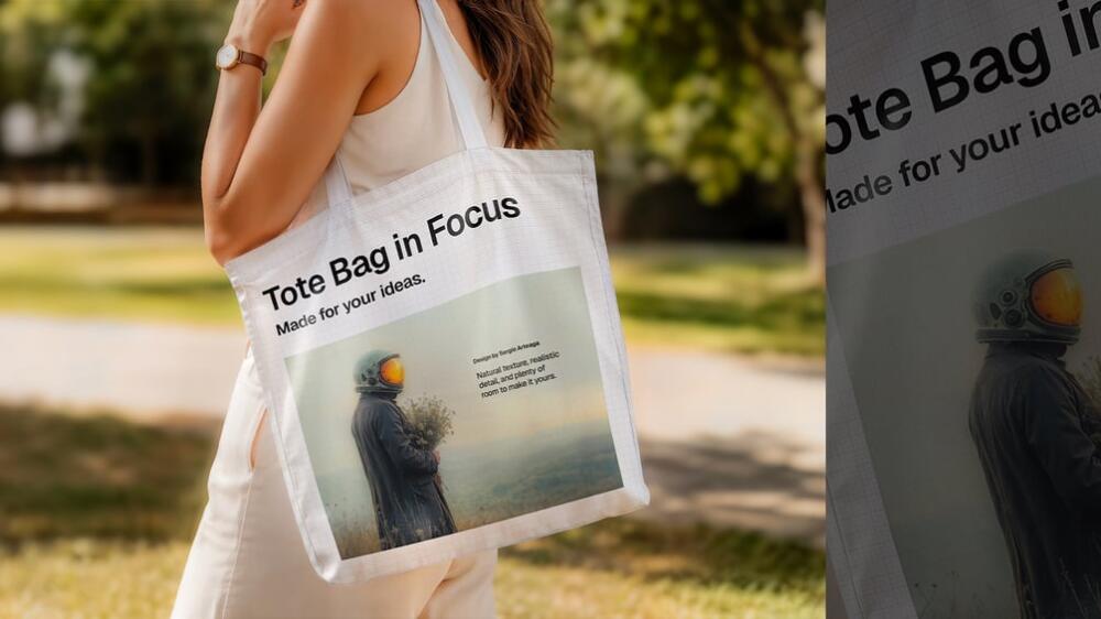 Essential Tote Bag Mockup