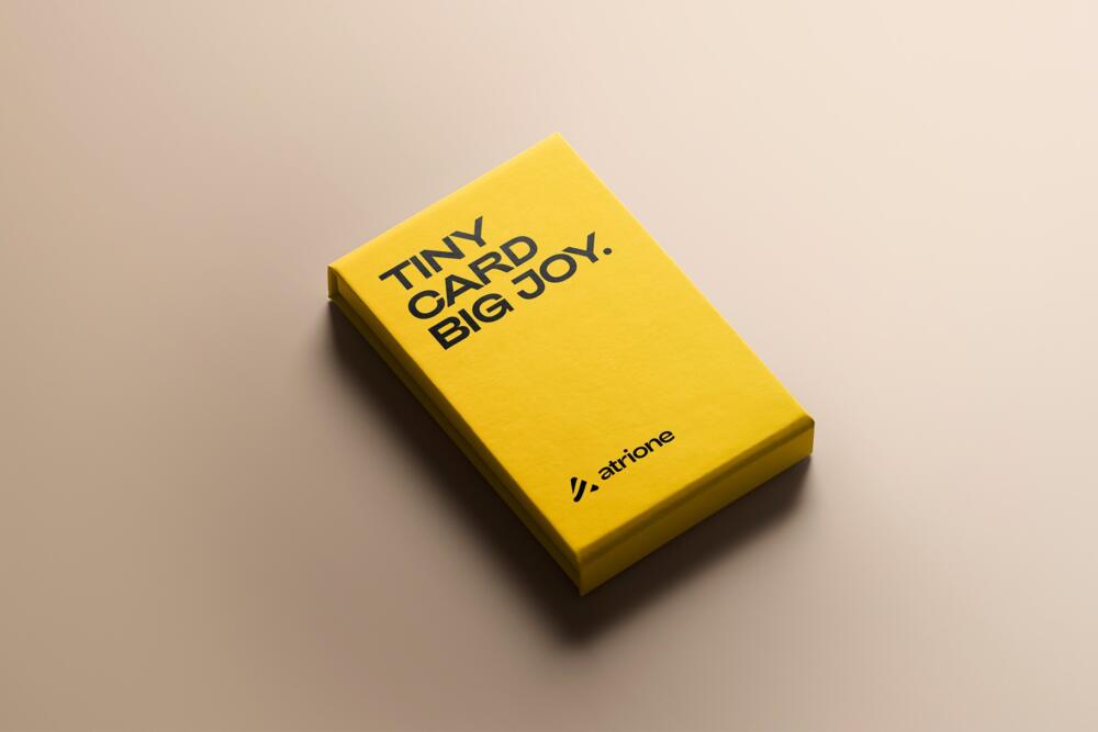 Gift Card Box Mockup