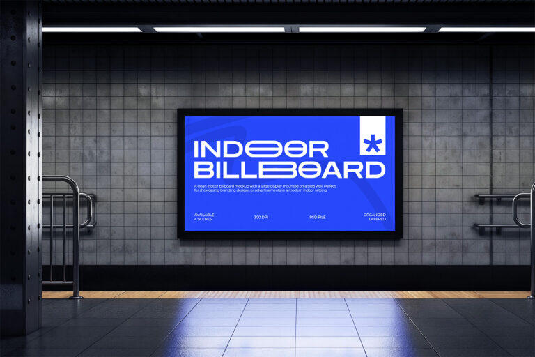 High Quality Billboard Mockup