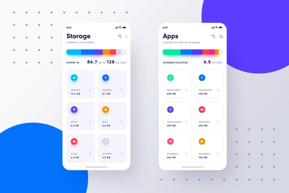 iOS Storage App