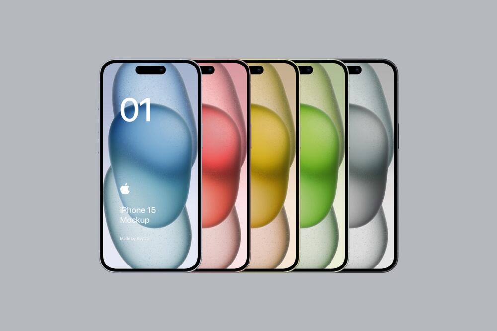 iPhone 15 Mockup