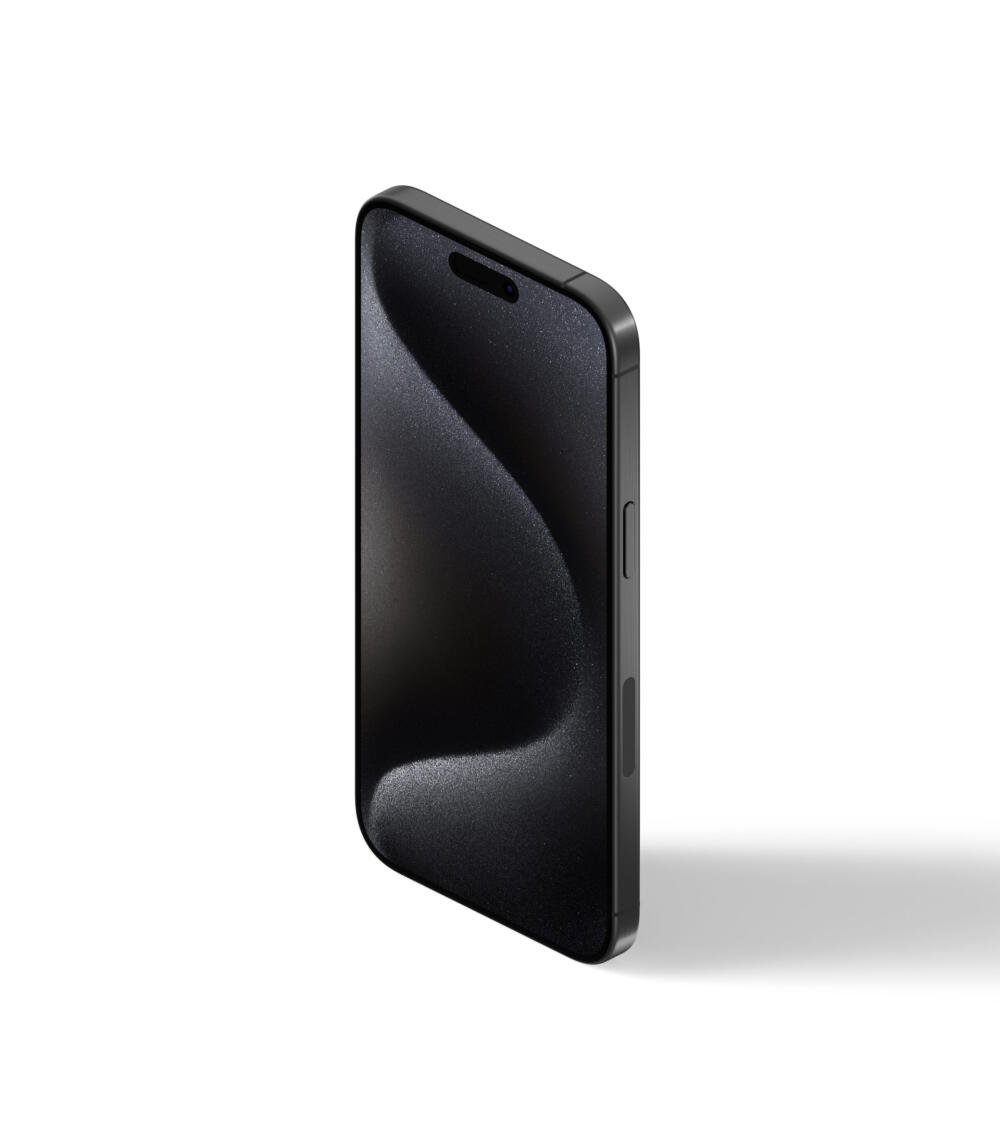 Iphone 15 Pro Mockup V6 Isometric | Mockup store