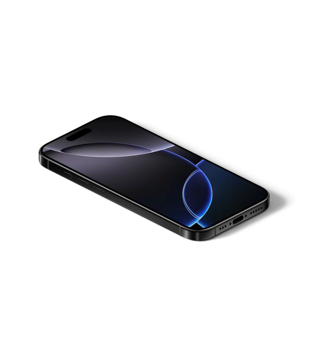 Iphone 16 Pro Mockup V37 Isometric | Mockup store