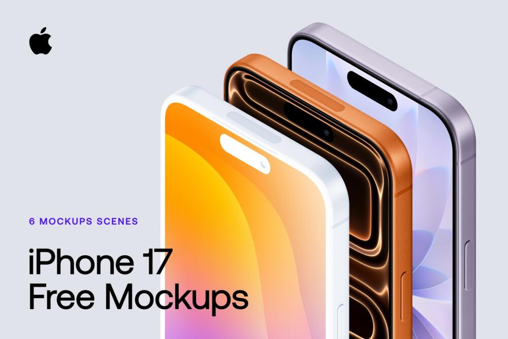 iPhone 17 Mockups Scenes