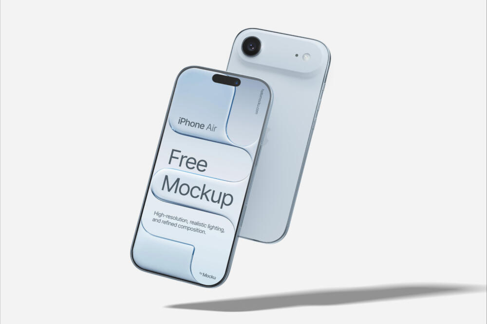 iPhone Air Mockup