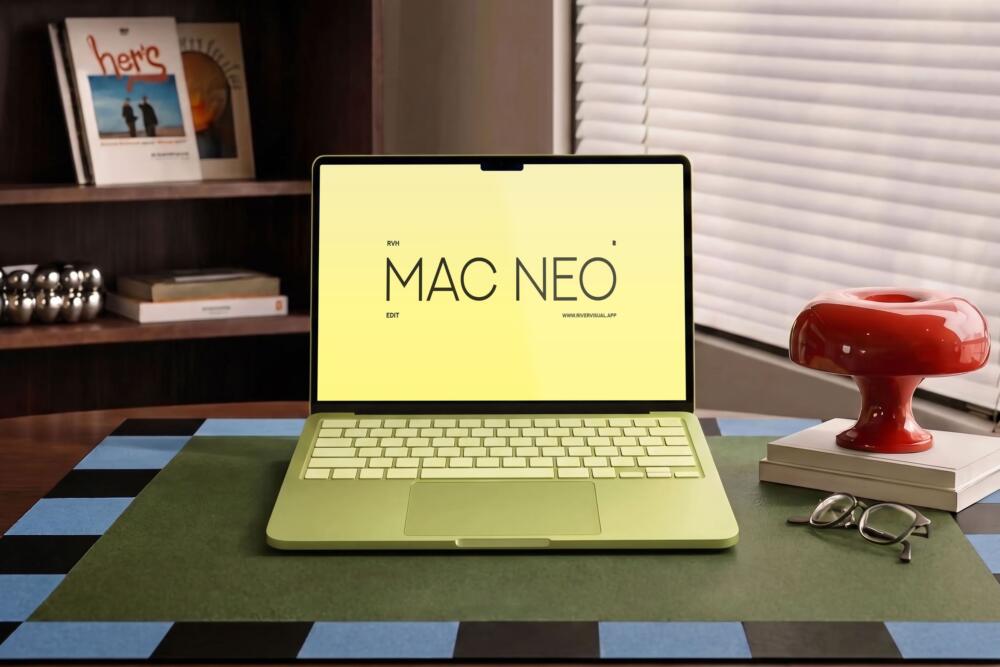 Macbook Neo Mockup