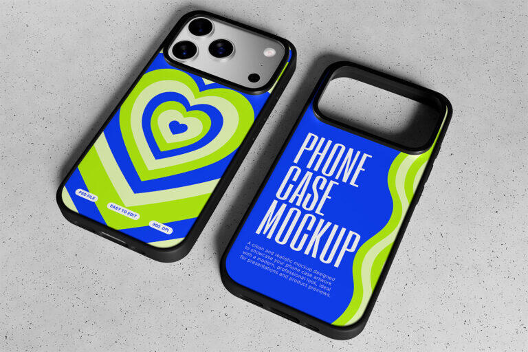 Phone Case Iphone 17 Pro Mockup