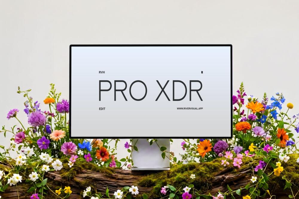 Pro Display XDR Flora Mockup